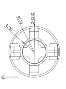 Clearo-Line 1500 L szennyvíztartály furatok nélkül