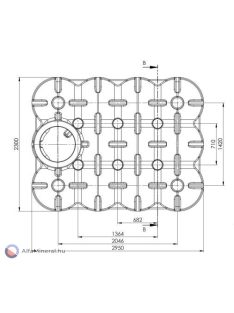 Hudson 5000 literes lapos tartály